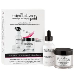 Philosophy Purity & Microdelivery Overnight Facial Anti-Aging Peel Set